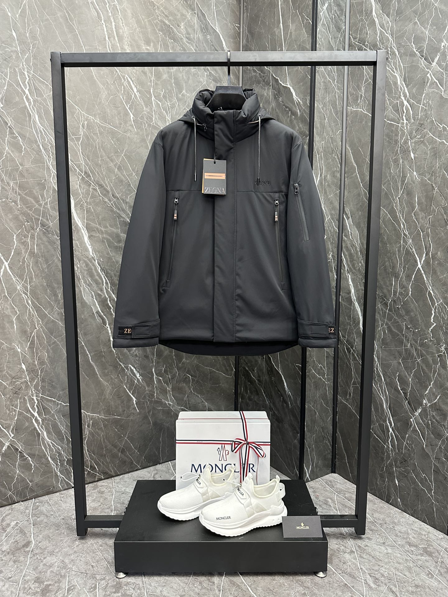 제냐 Zegna 패딩 재킷