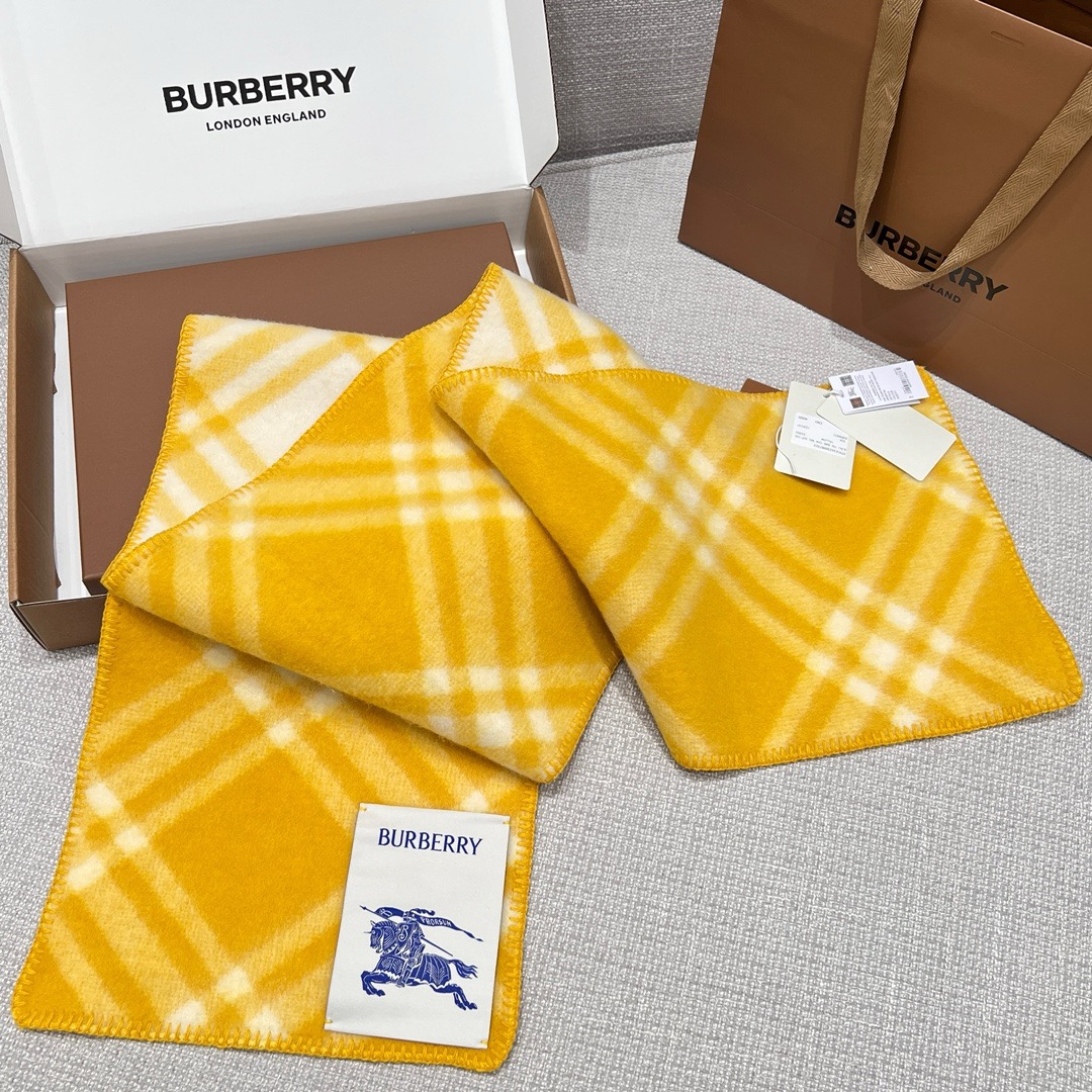 버버리 Burberry 캐시미어 케이프 182×30CM