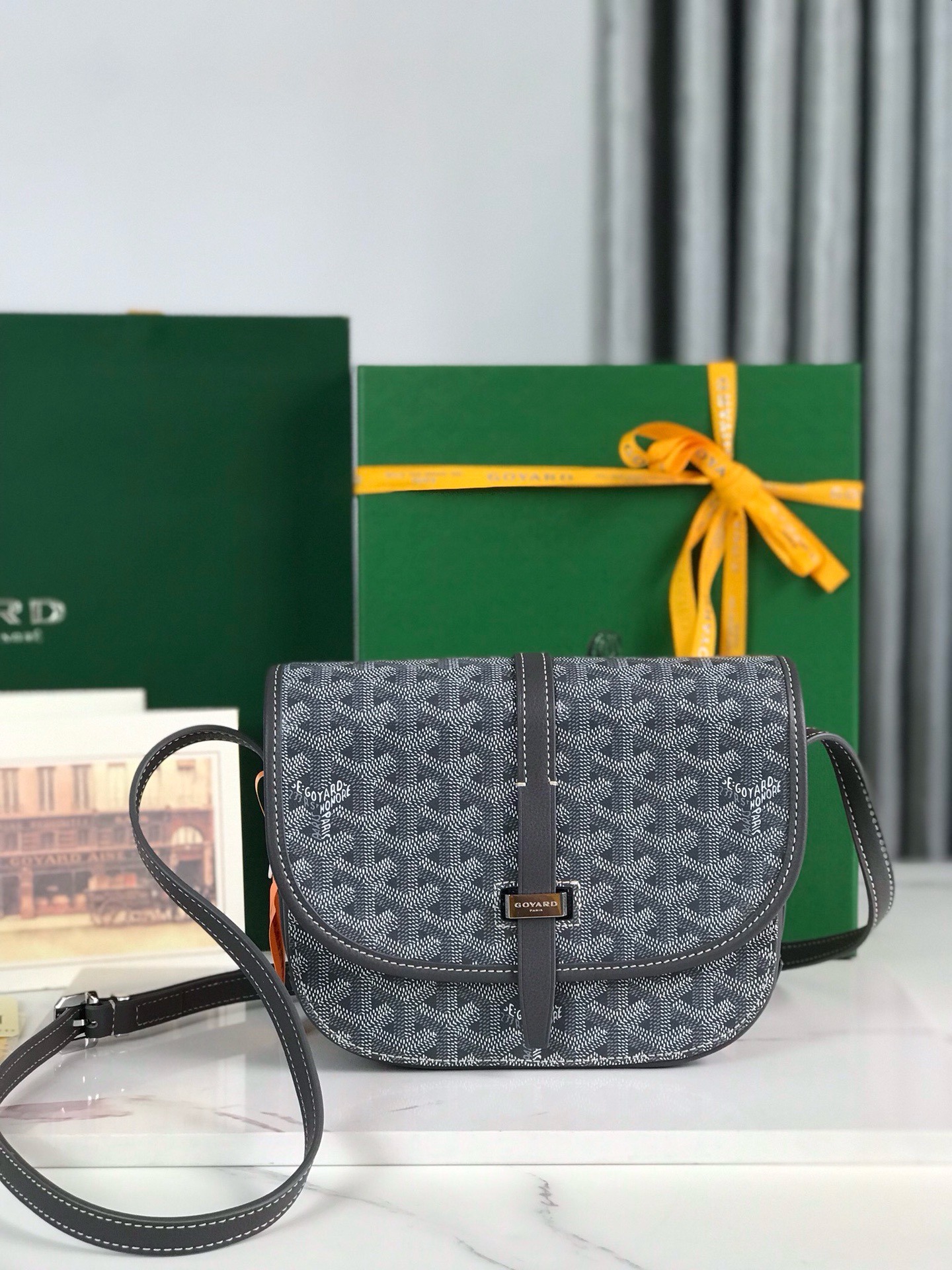 고야드 Goyard Belvedere 크로스 백 21CM