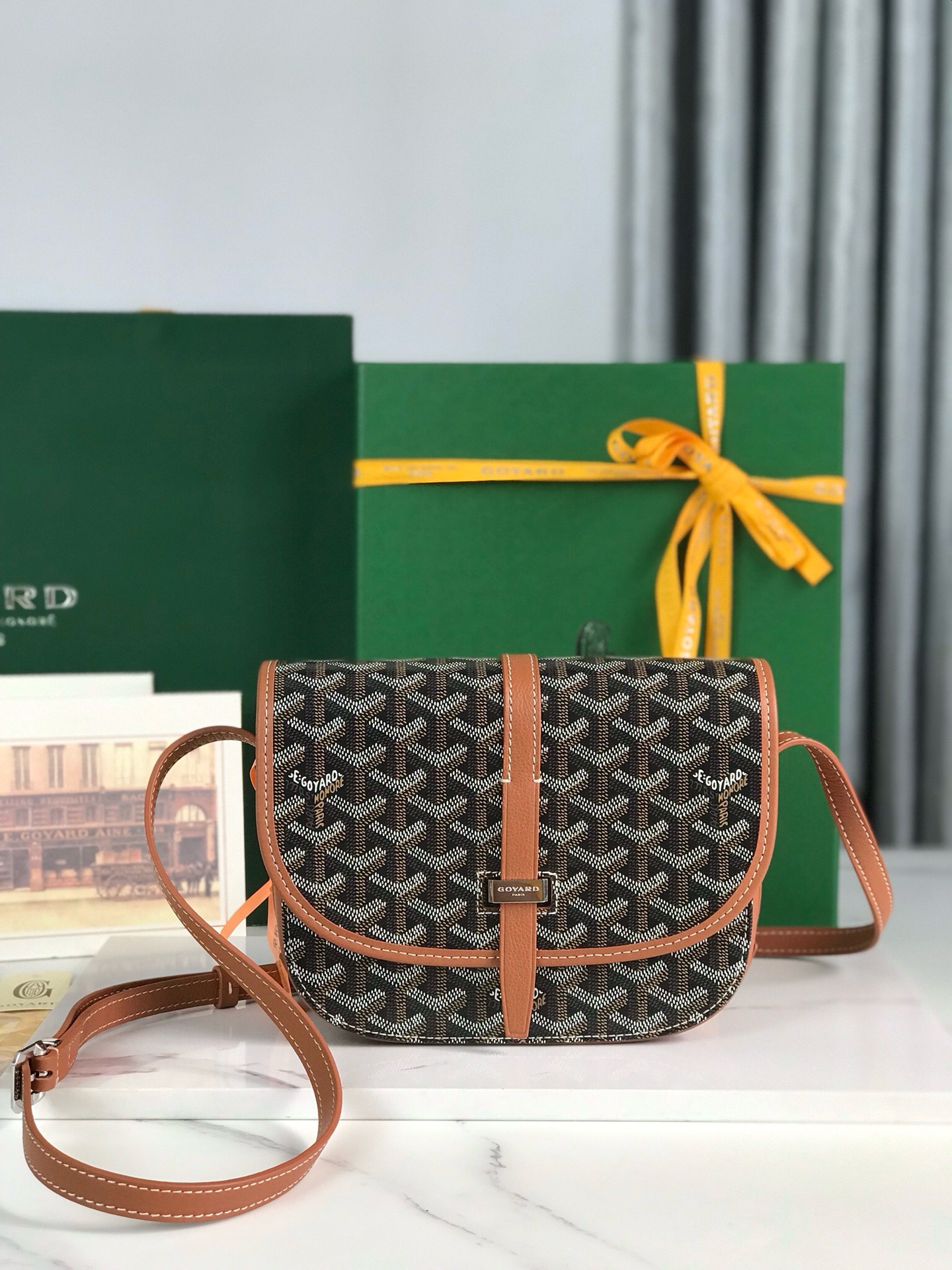 고야드 Goyard Belvedere 크로스 백 21CM