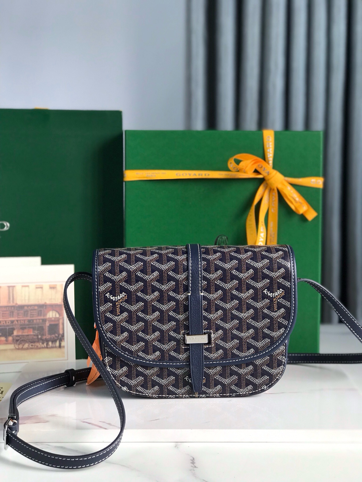 고야드 Goyard Belvedere 크로스 백 21CM