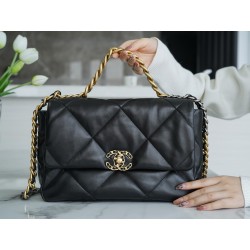 샤넬 CHANEL 샤넬 AS1161 19 라지 핸드백 램스킨 30CM