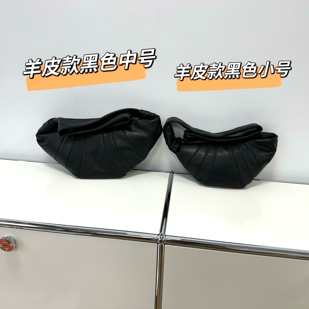 르메르 Lemaire Croissant Bag Black  BG0003 BG0001