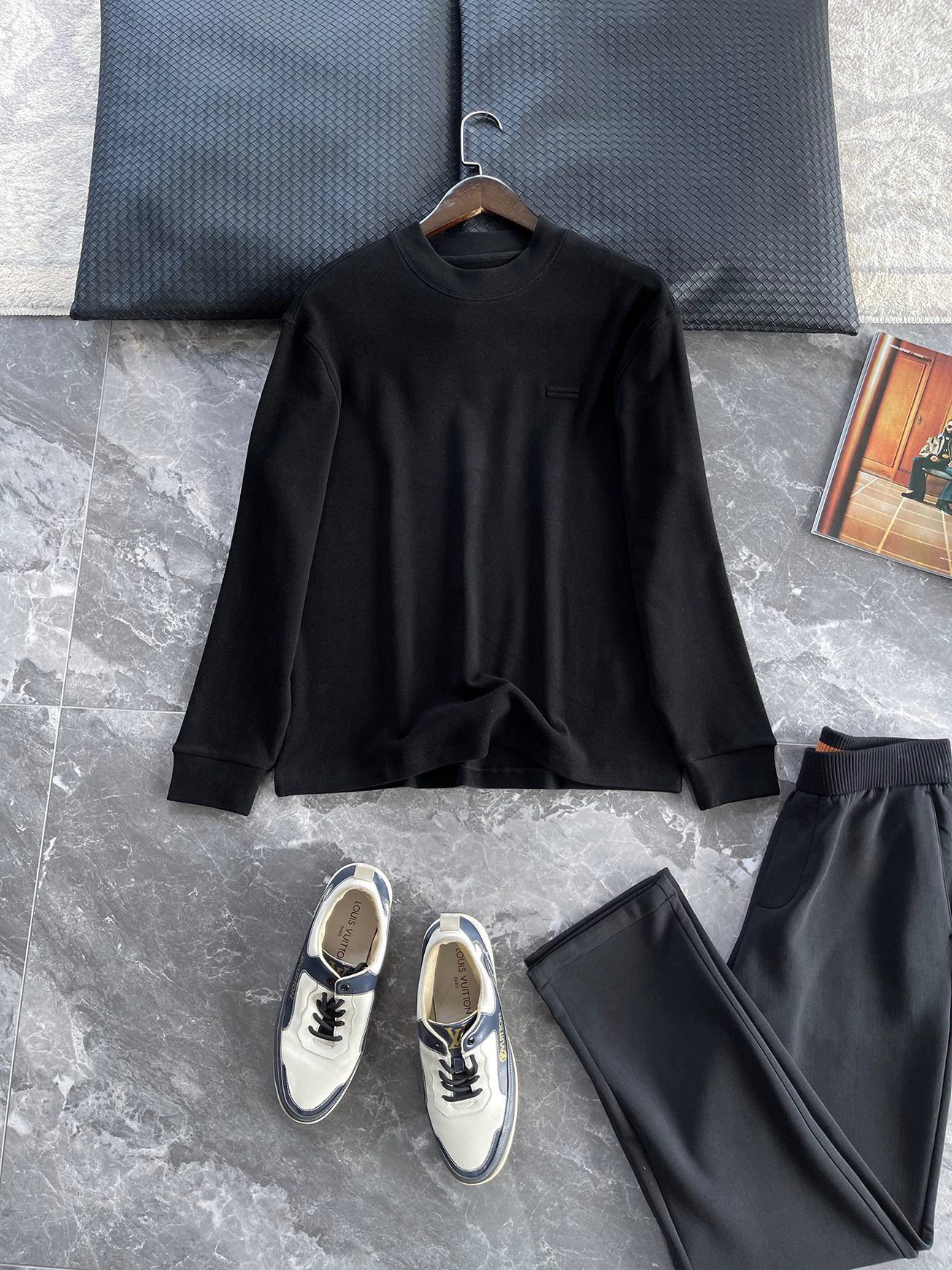 제냐 Zegna 긴팔 티셔츠