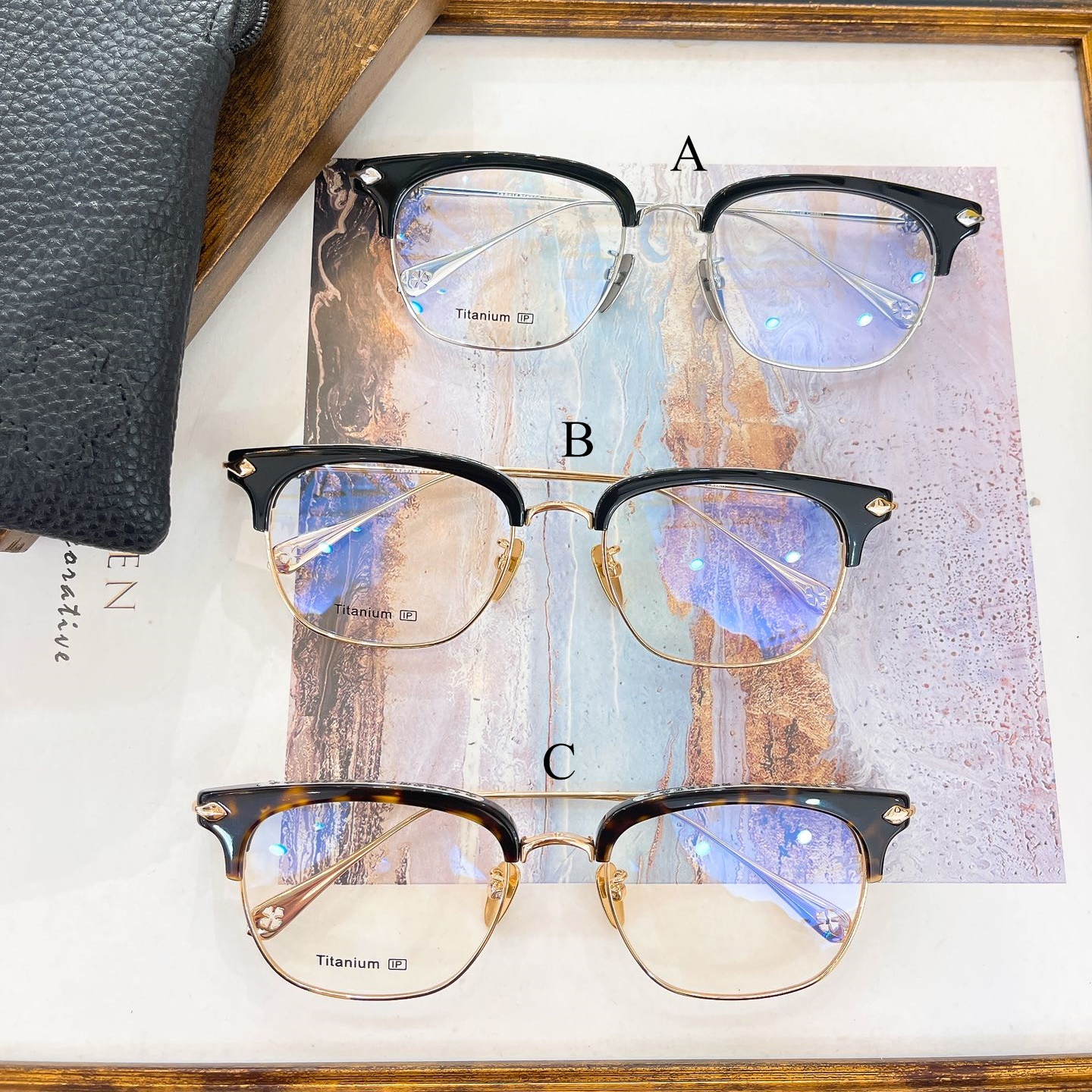 크롬하츠 Chrome Hearts CH8801 55口20-148