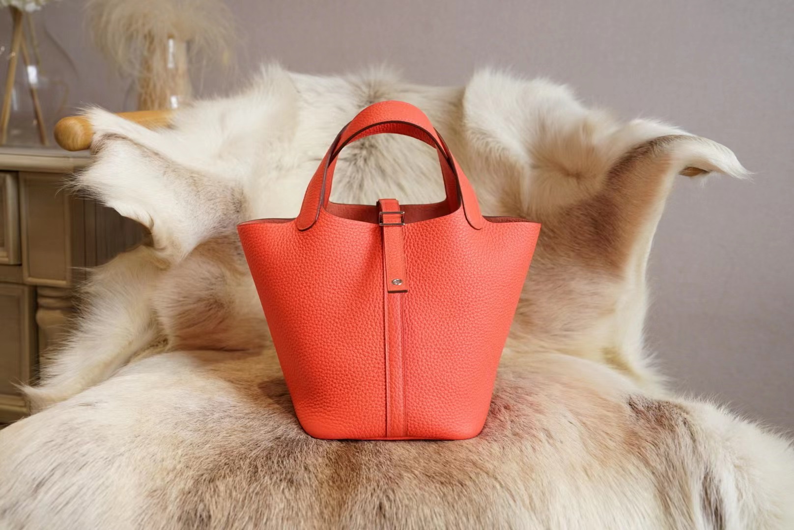 에르메스 Hermes Picotin Lock 18 clemence