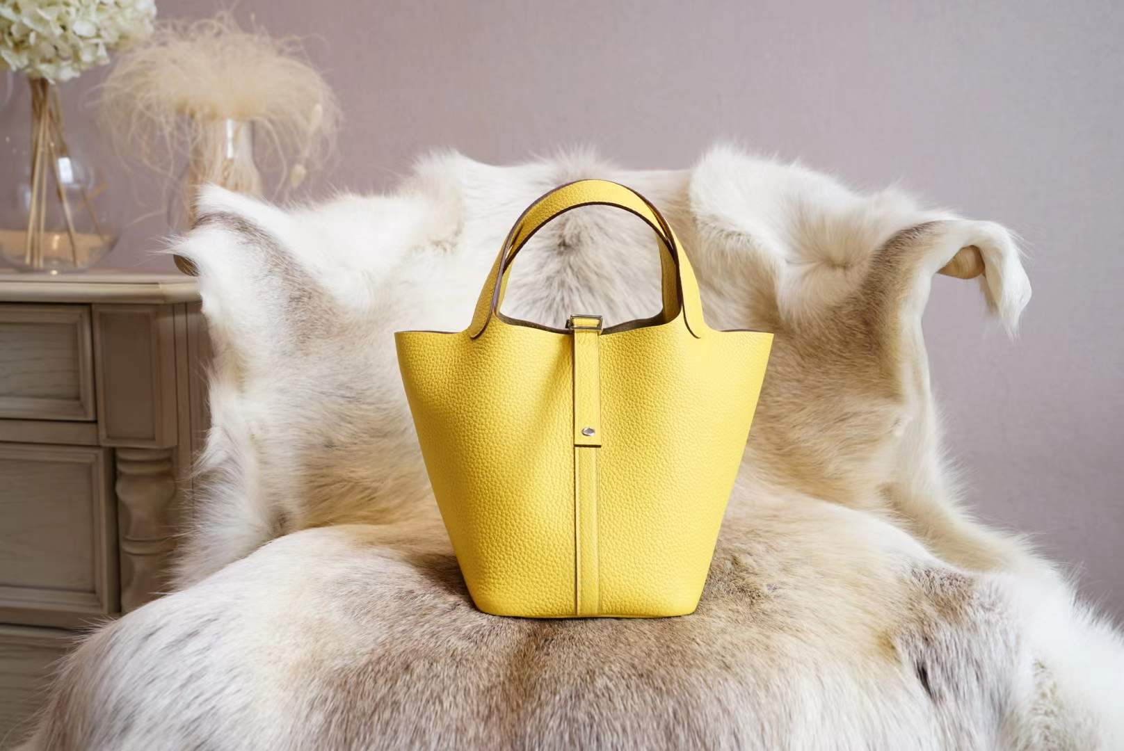 에르메스 Hermes Picotin Lock 18 clemence