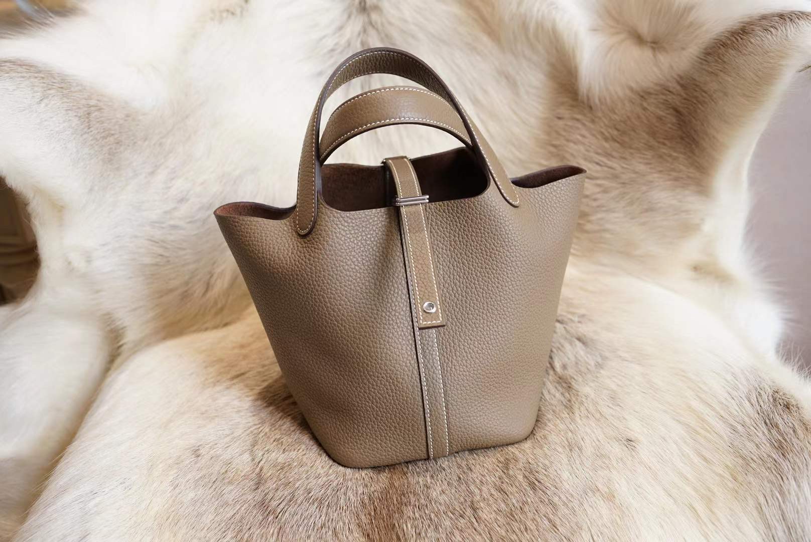 에르메스 Hermes Picotin Lock 18 clemence