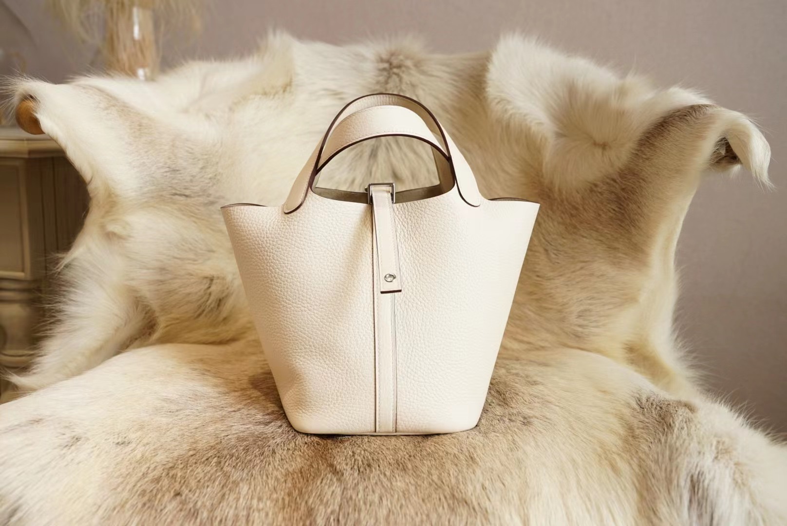 에르메스 Hermes Picotin Lock 18 clemence