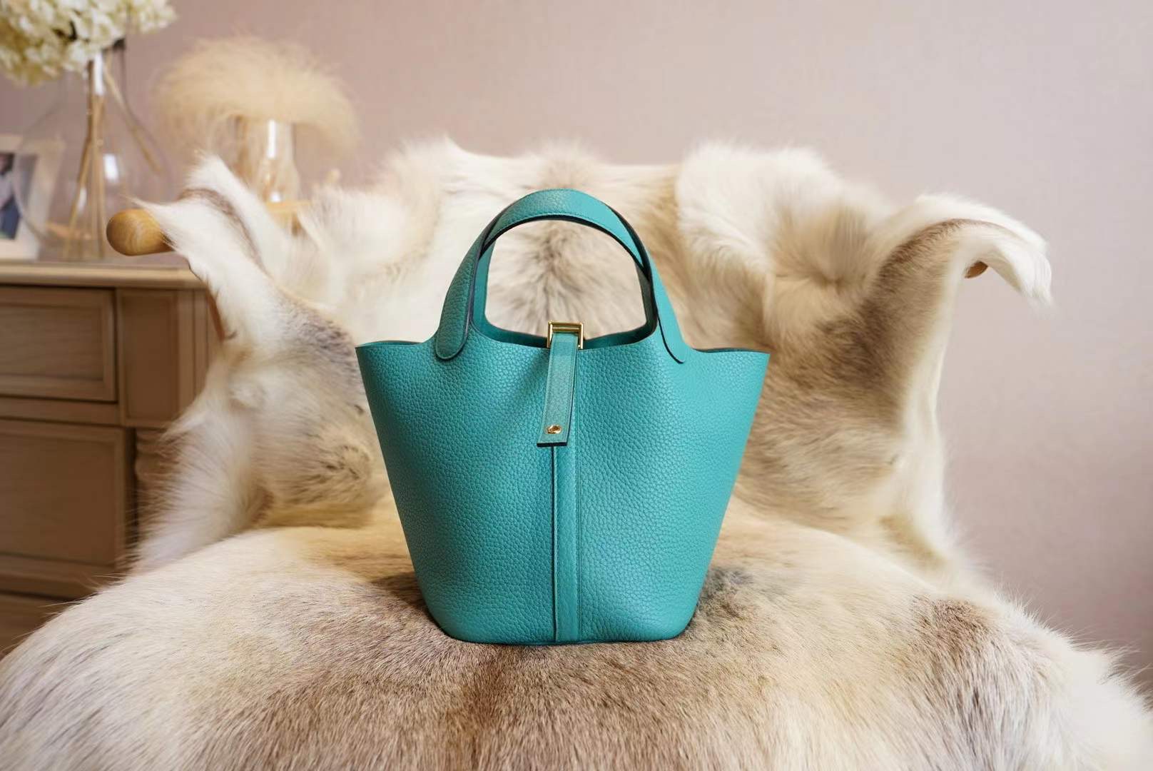 에르메스 Hermes Picotin Lock 18 clemence