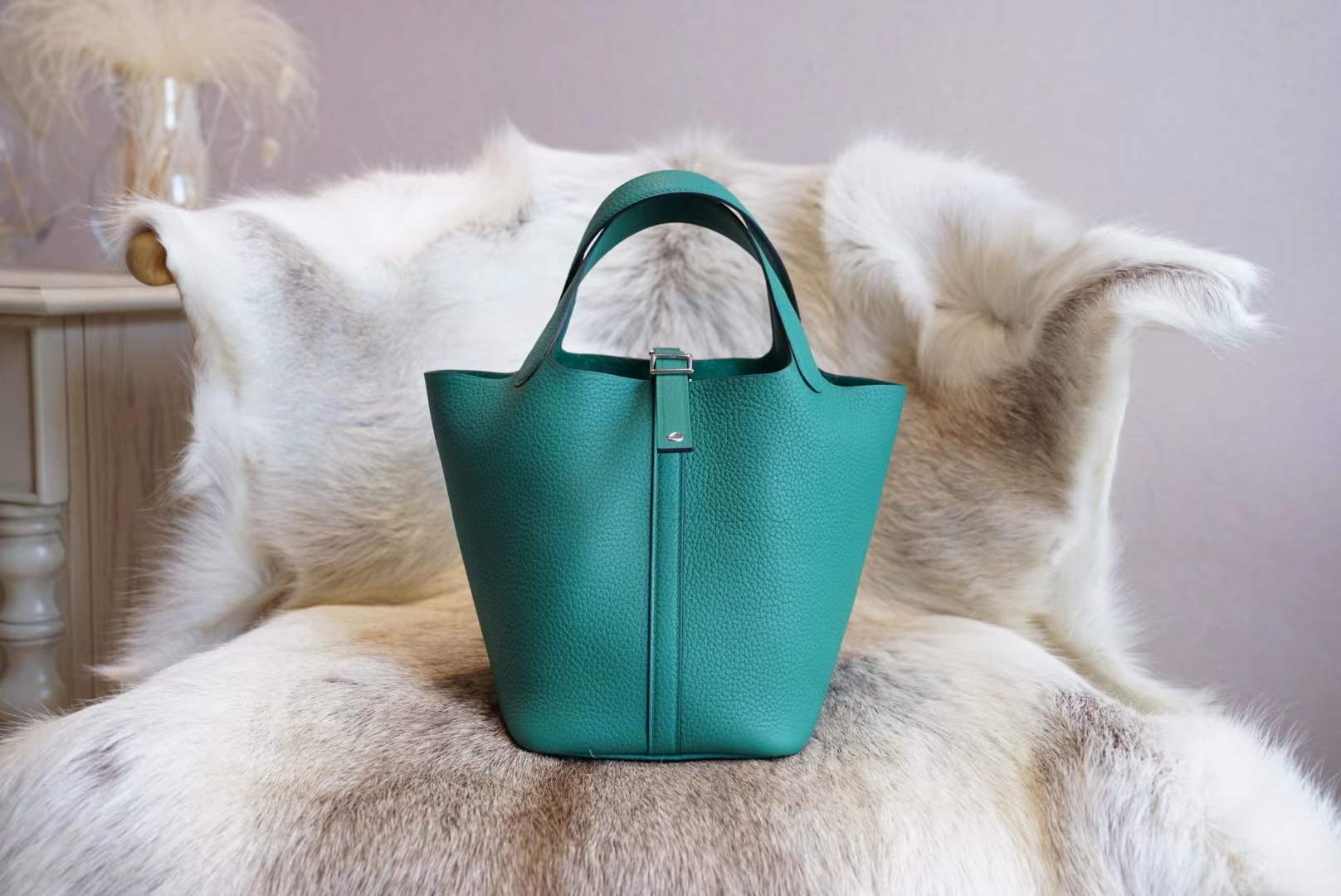 에르메스 Hermes Picotin Lock 18 clemence