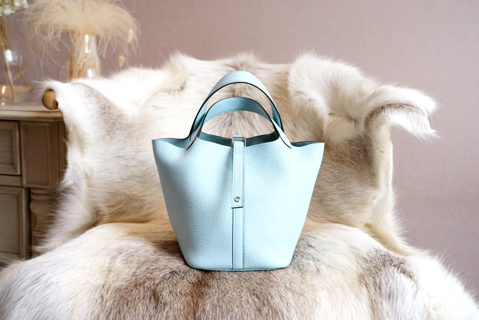 에르메스 Hermes Picotin Lock 18 clemence