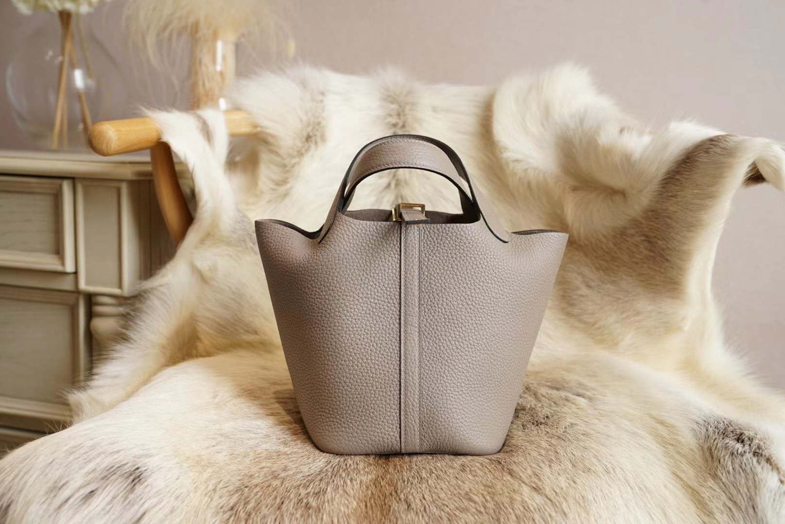 에르메스 Hermes Picotin Lock 18 clemence