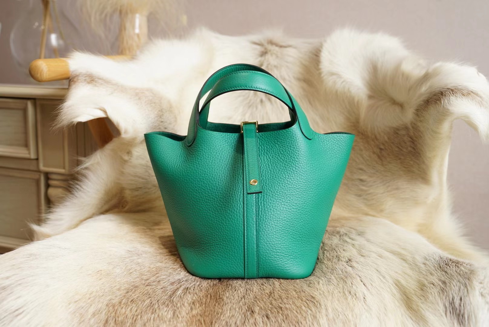 에르메스 Hermes Picotin Lock 18 clemence