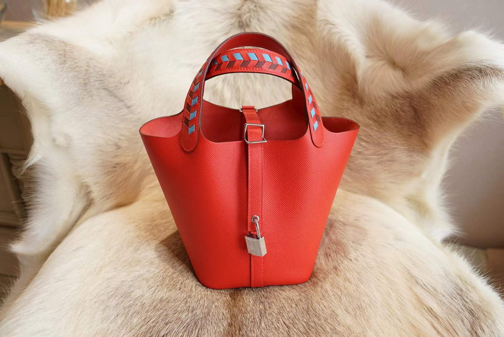 에르메스 Hermes Picotin Lock 18 Epsom