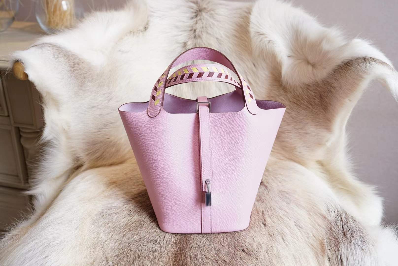 에르메스 Hermes Picotin Lock 18 Epsom