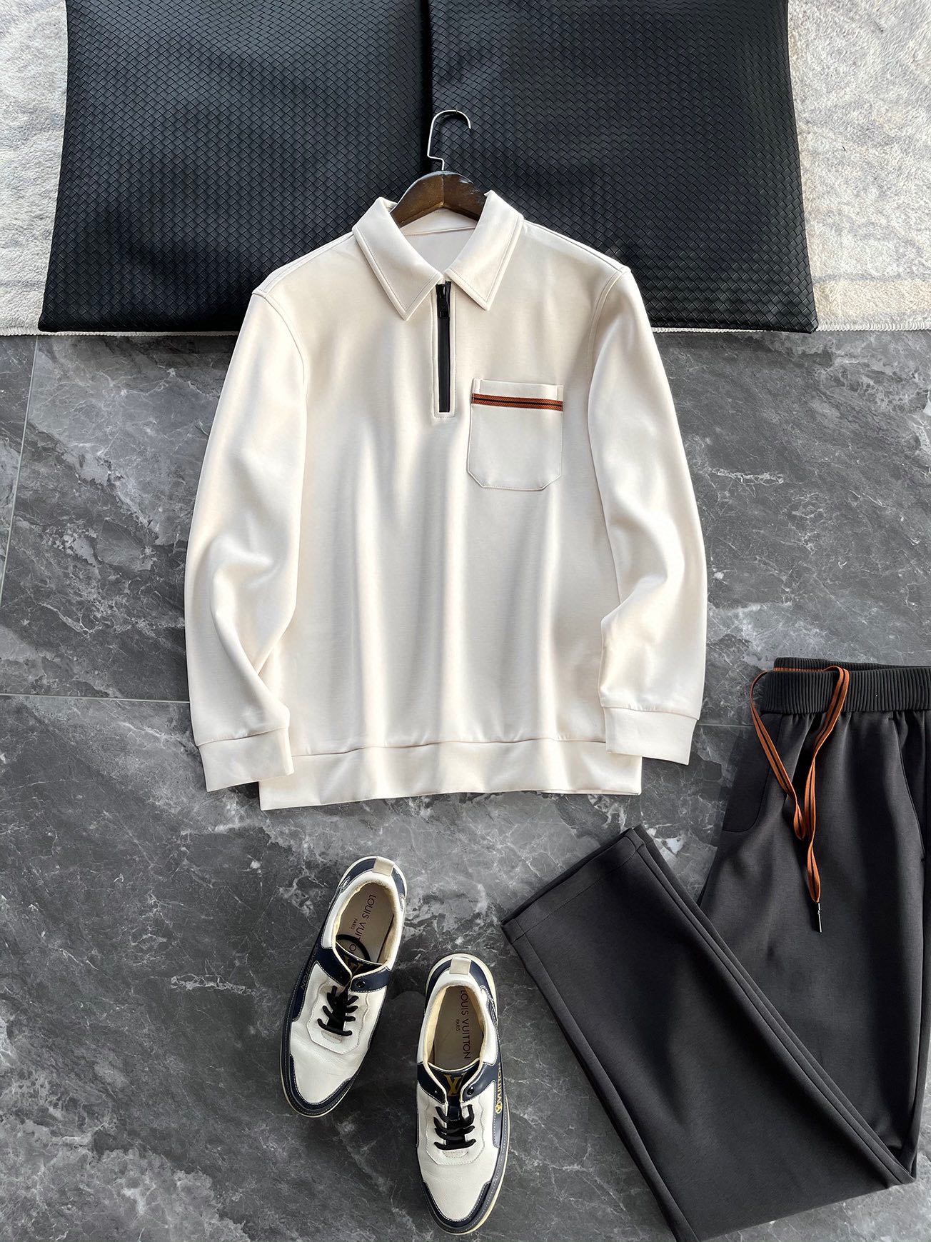 제냐 Zegna 긴팔 티셔츠