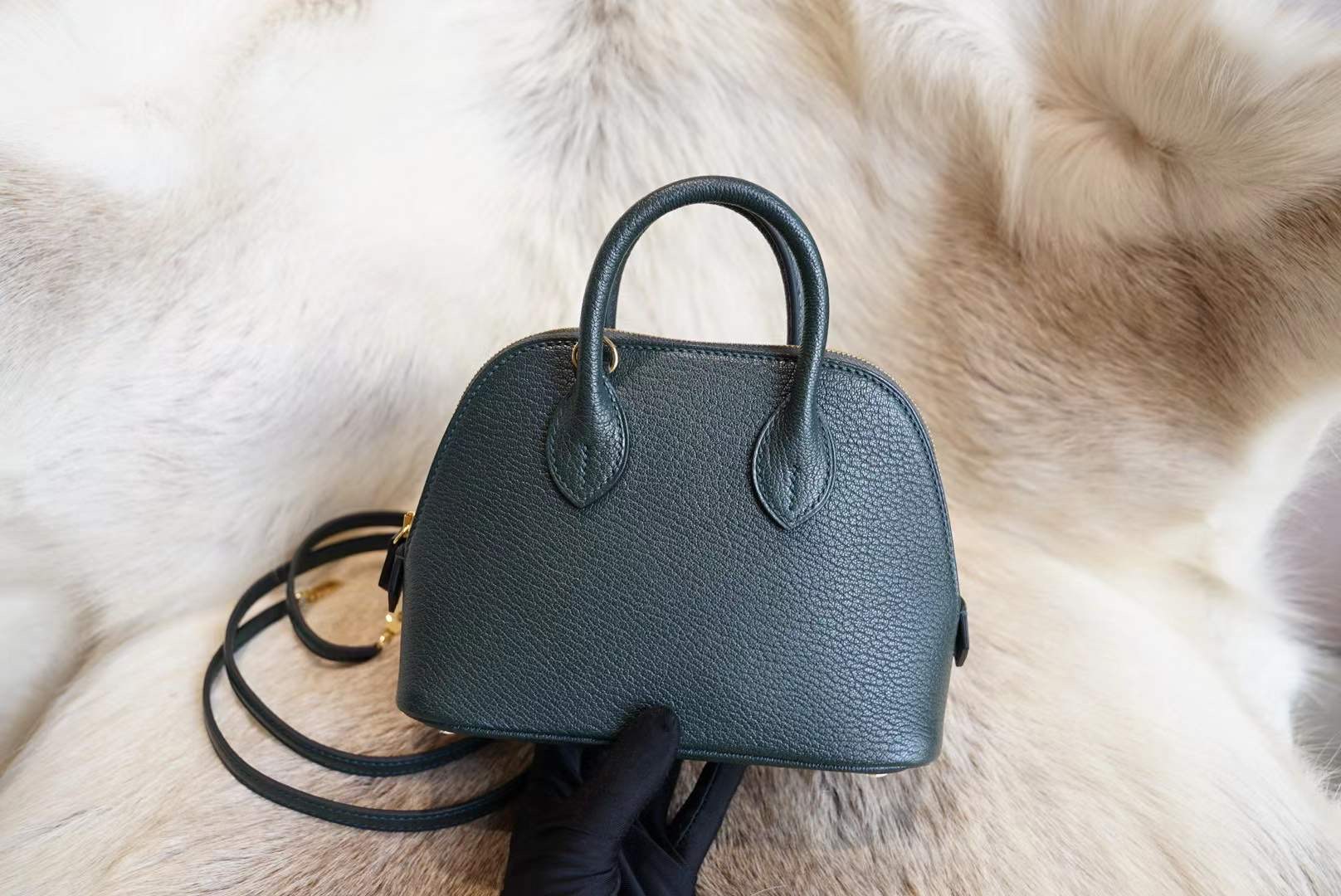 에르메스 Hermes Mini Bolide Chevre