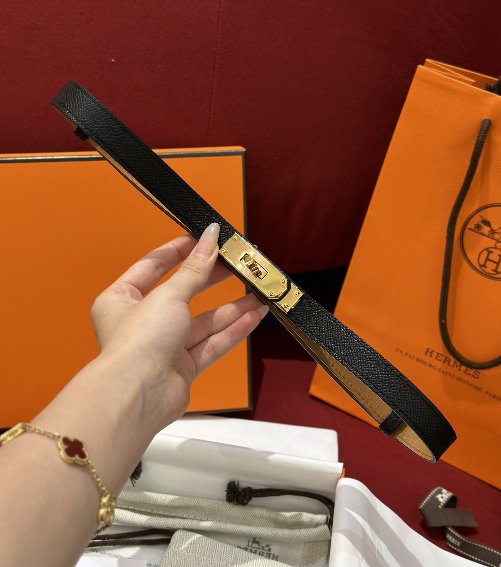 에르메스 Hermes Kelly 벨트 18mm