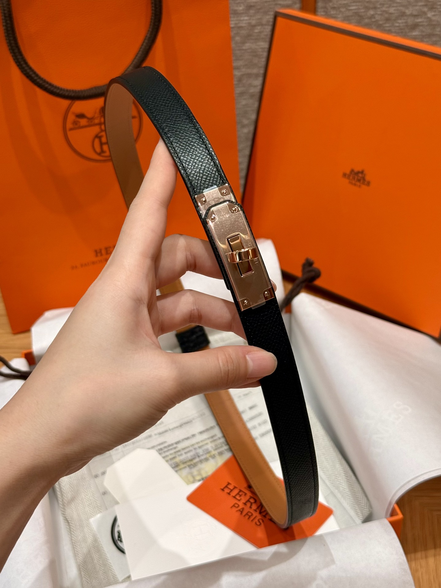 에르메스 Hermes Kelly 벨트 18mm