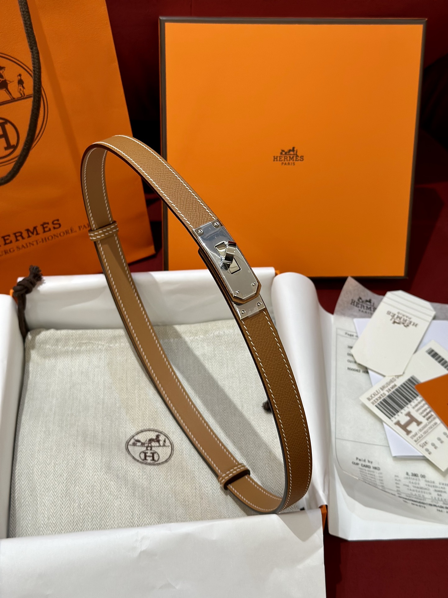 에르메스 Hermes Kelly 벨트 18mm