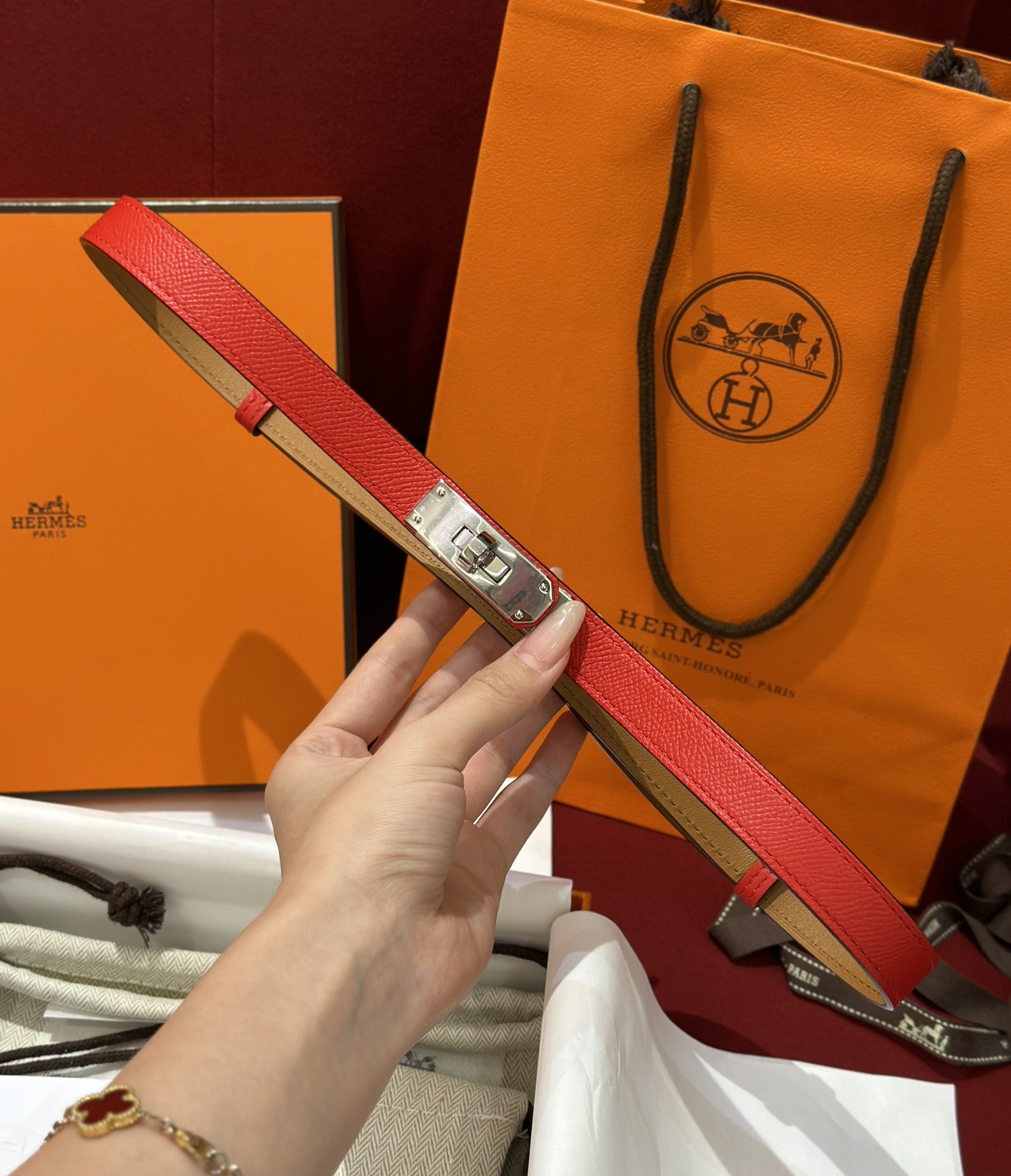 에르메스 Hermes Kelly 벨트 18mm