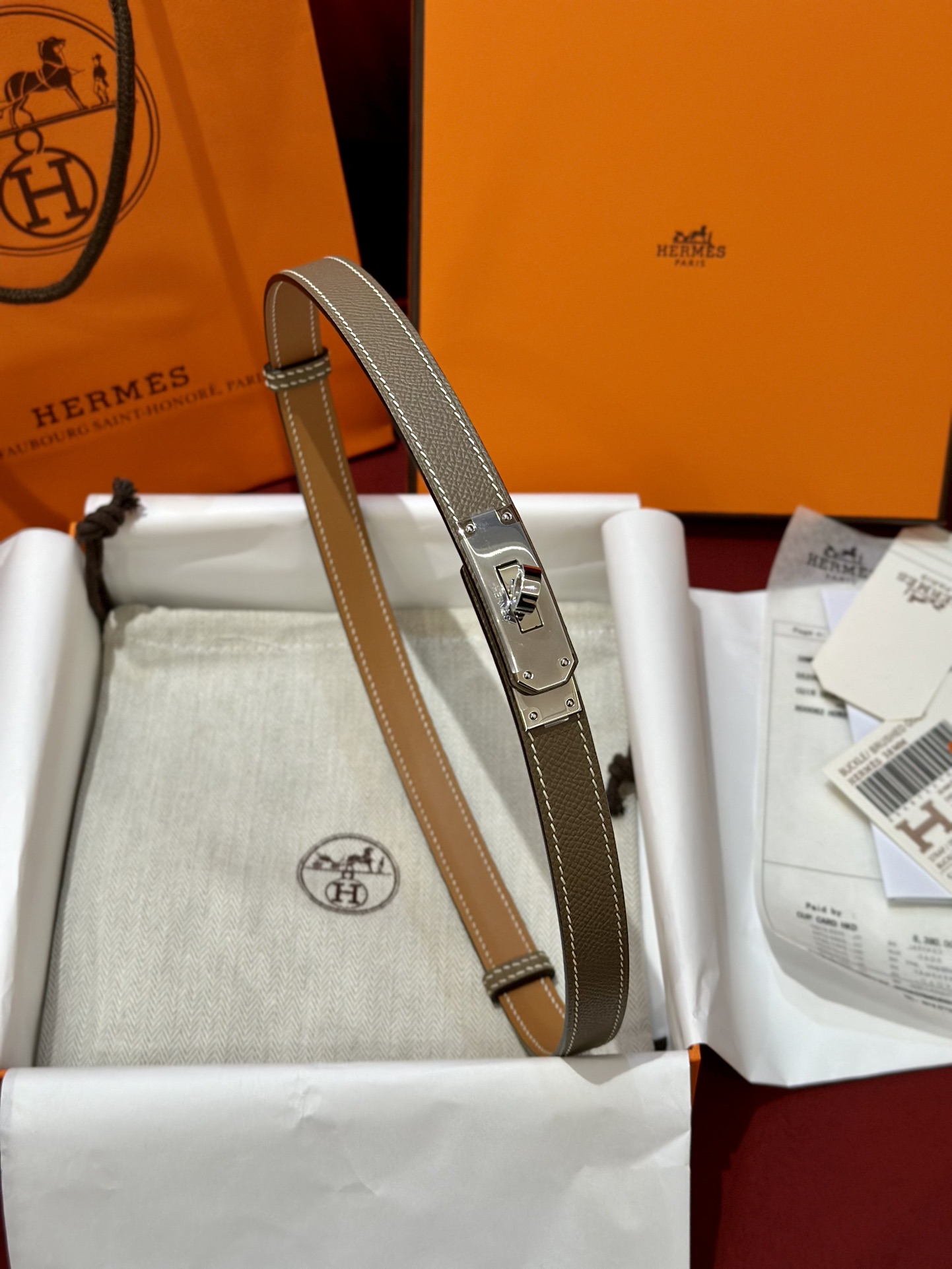 에르메스 Hermes Kelly 벨트 18mm