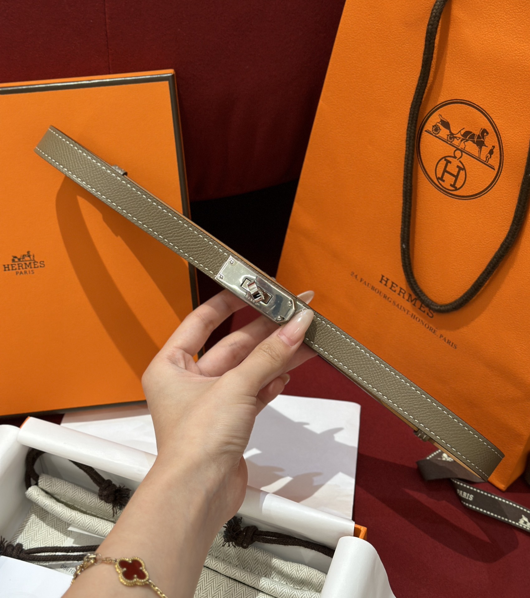 에르메스 Hermes Kelly 벨트 18mm