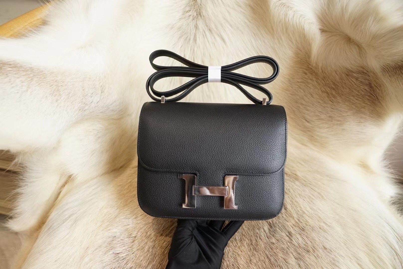 에르메스 Hermes Constance 19 evercolor