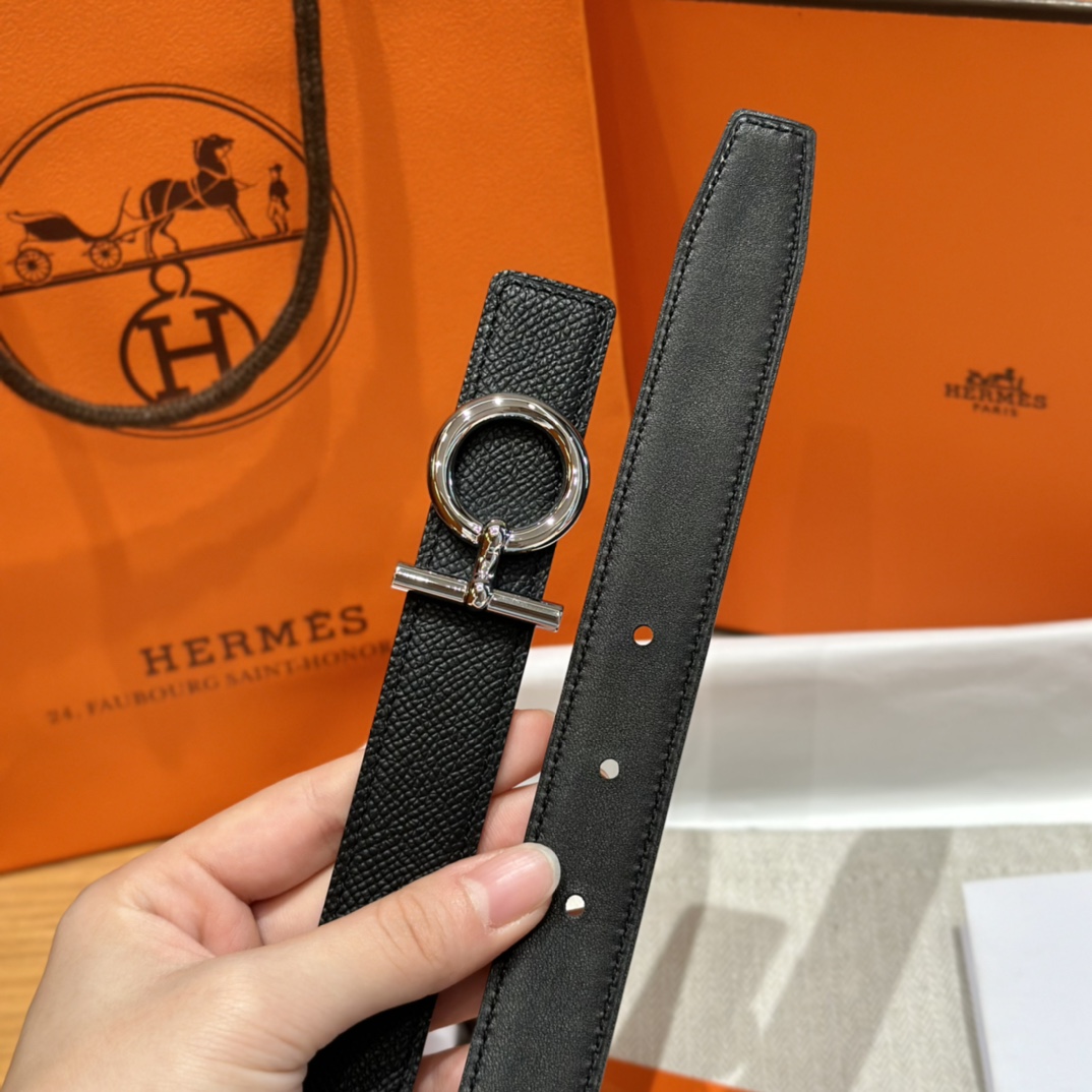 에르메스 Hermes Flot 벨트 24mm