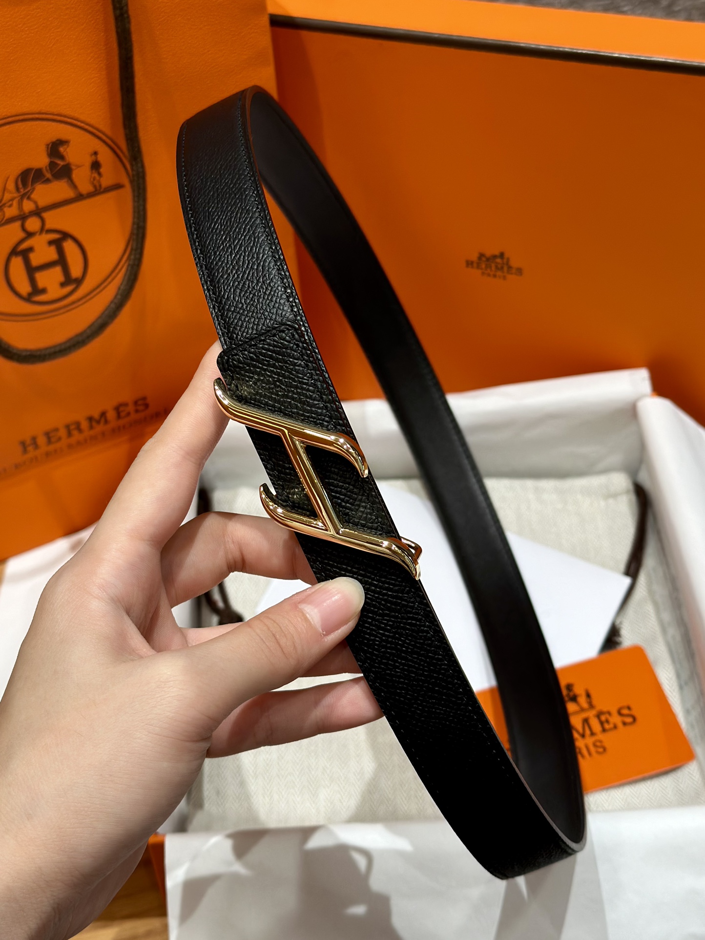 에르메스 Hermes HDN 벨트 24mm