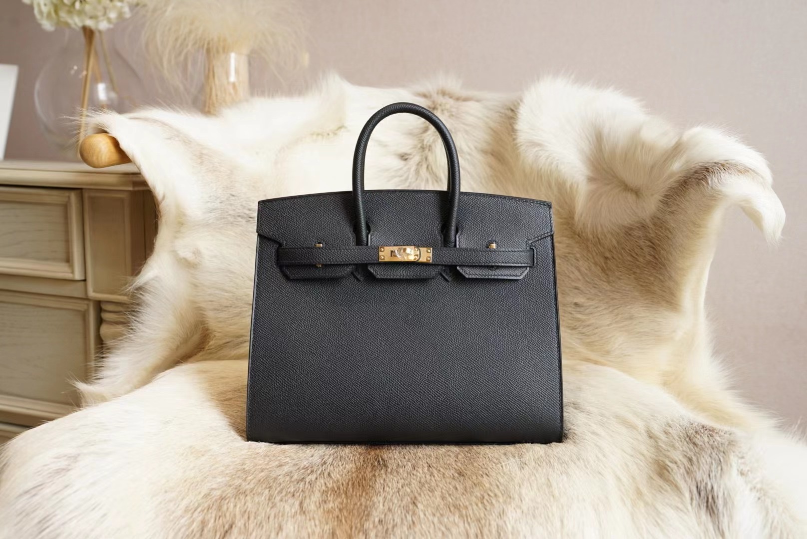 에르메스 Hermes Birkin 25 Epsom