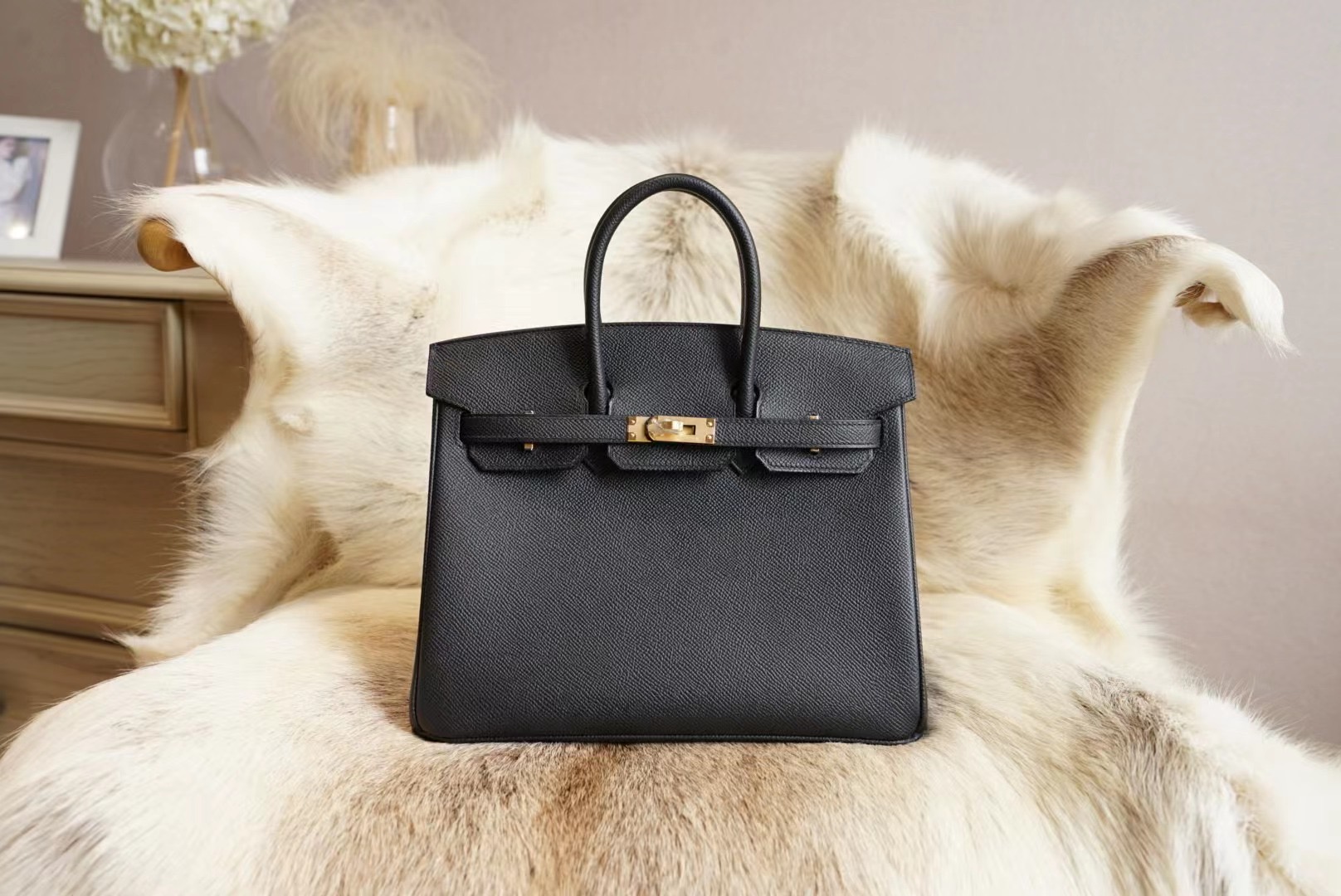 에르메스 Hermes Birkin 25 Epsom