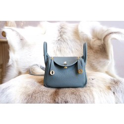 에르메스 Hermes Mini Lindy clemence