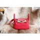 에르메스 Hermes Mini Lindy clemence