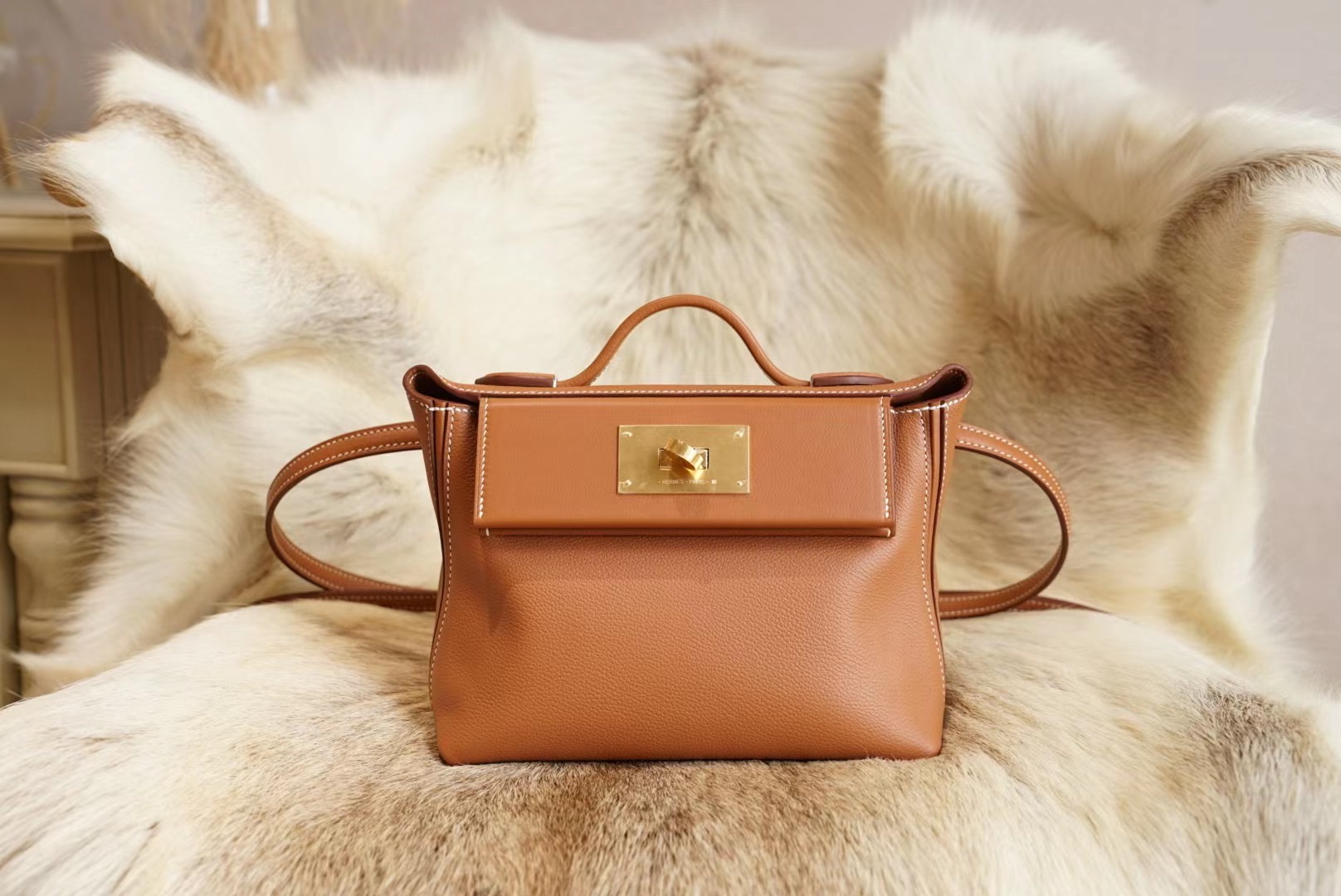 에르메스 Hermes Mini 24/24 evercolor