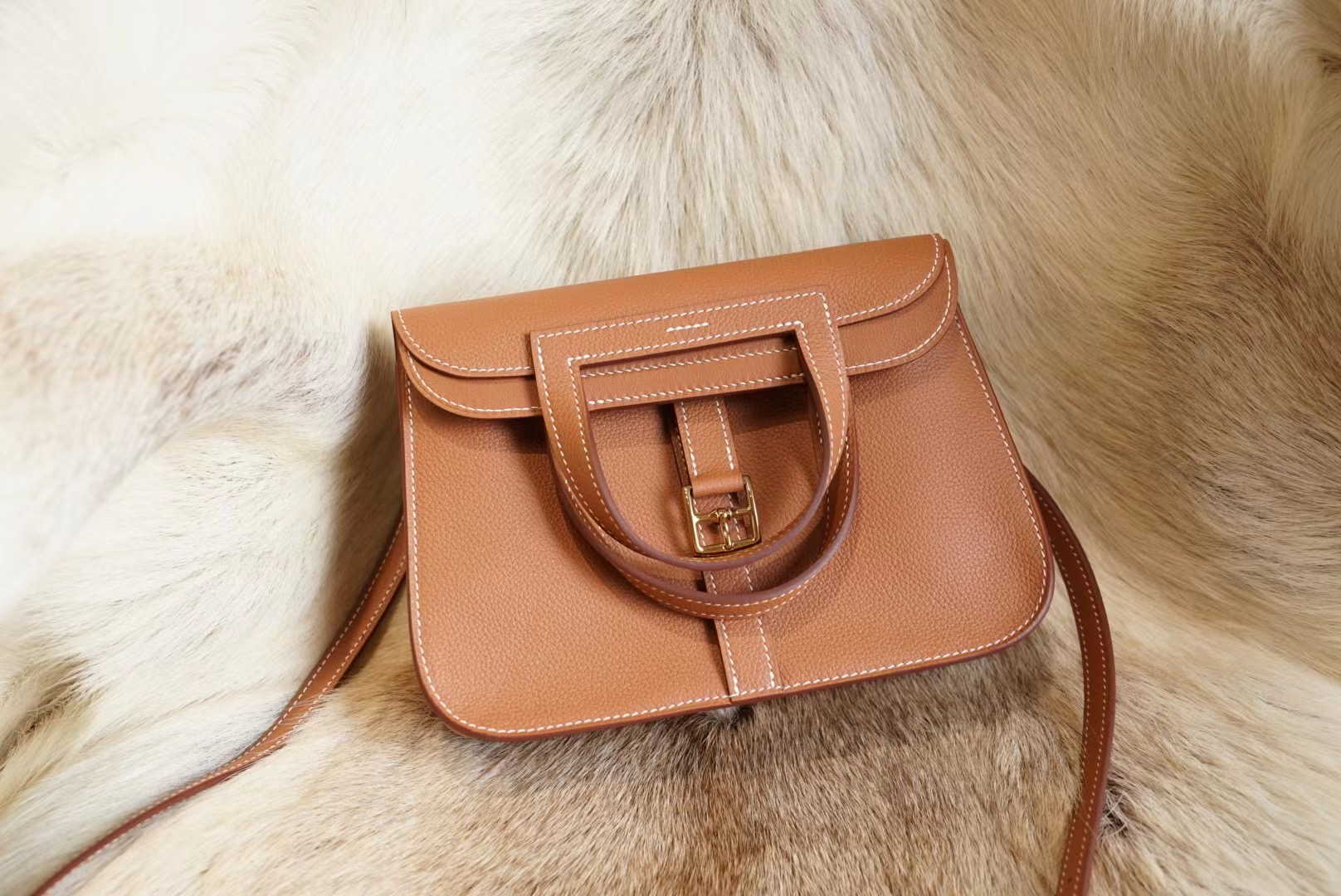 에르메스 Hermes Mini halzan evercolor