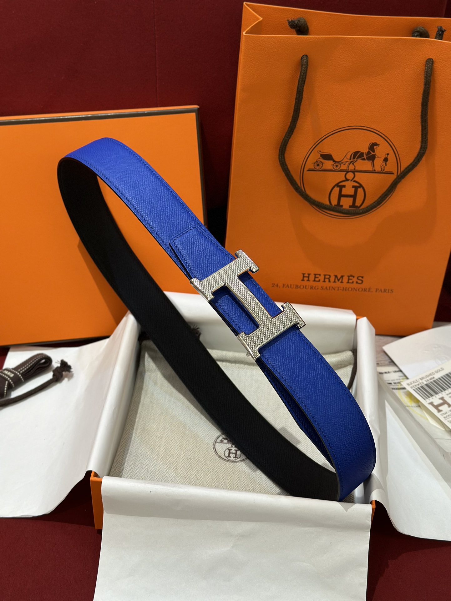 에르메스 Hermes Guillochee 벨트 32mm / 38mm