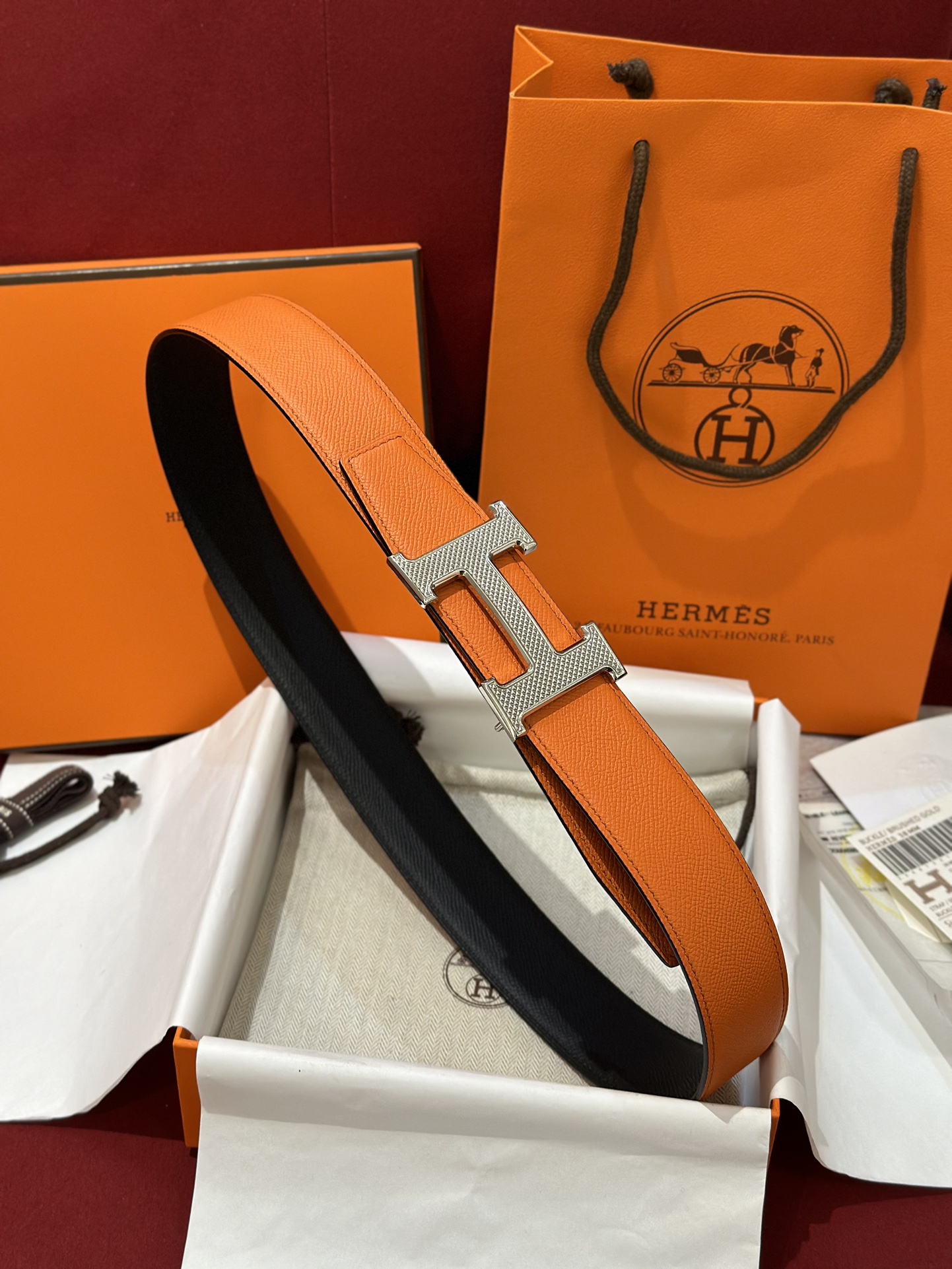 에르메스 Hermes Guillochee 벨트 32mm / 38mm