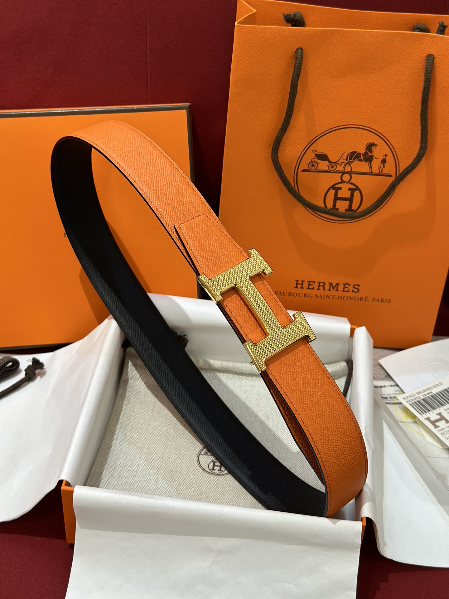 에르메스 Hermes Guillochee 벨트 32mm / 38mm