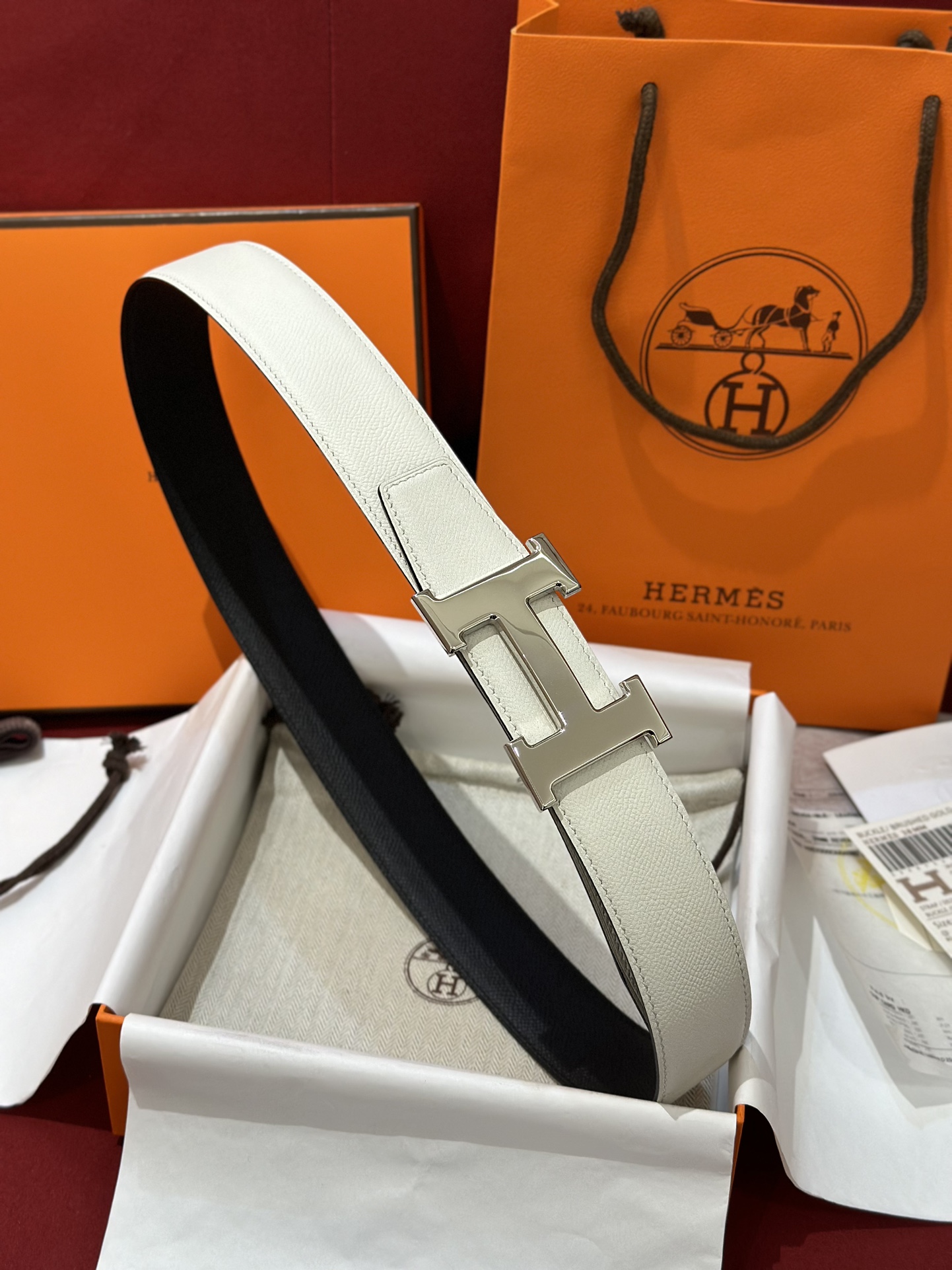 에르메스 Hermes Guillochee 벨트 32mm / 38mm