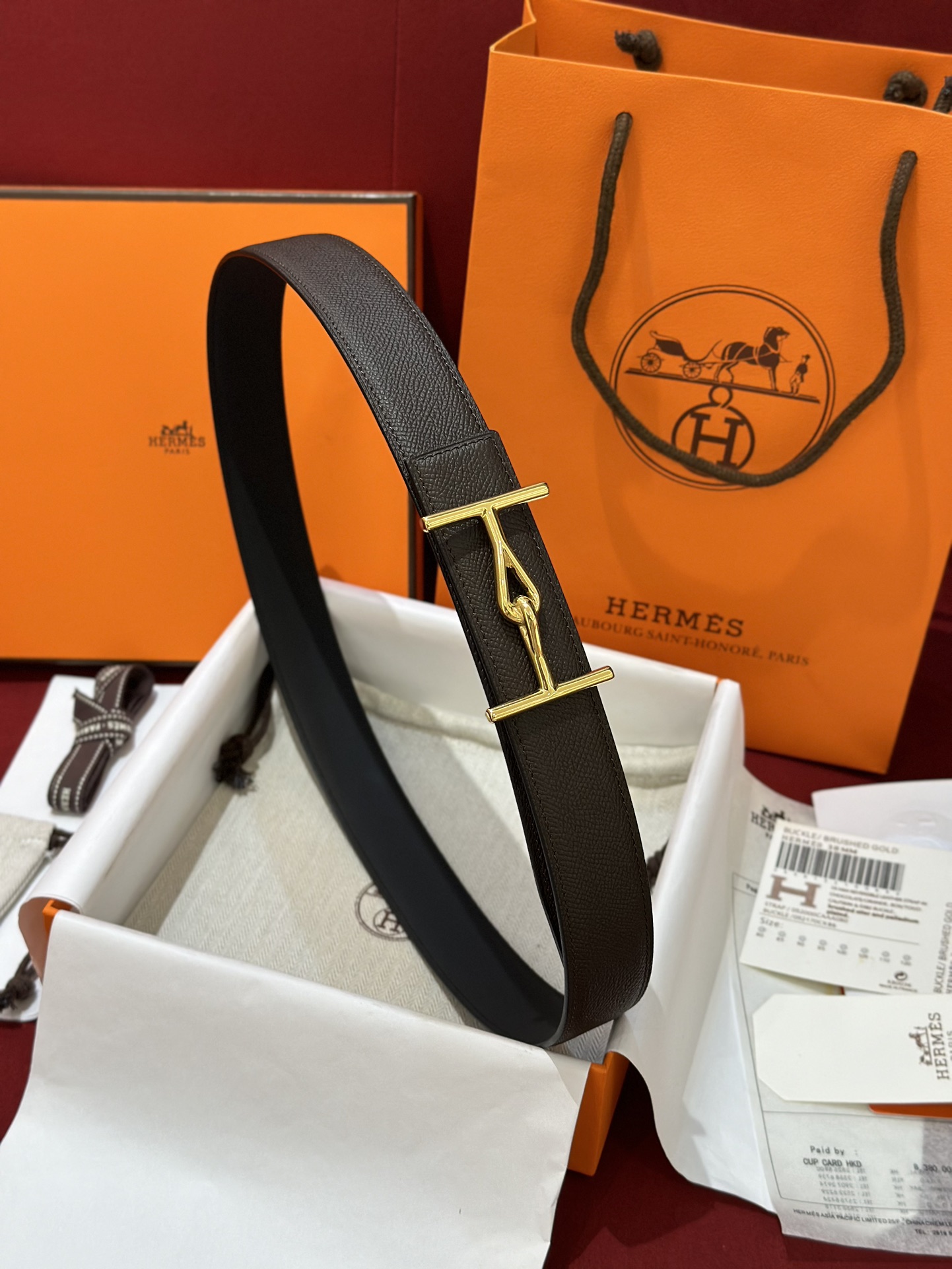 에르메스 Hermes Jumbo 벨트 32mm  38mm