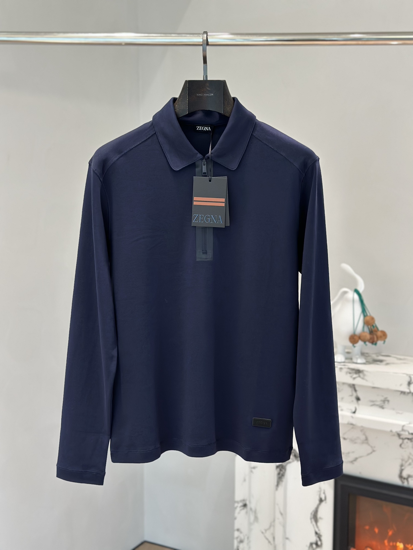 제냐 Zegna 긴팔 티셔츠