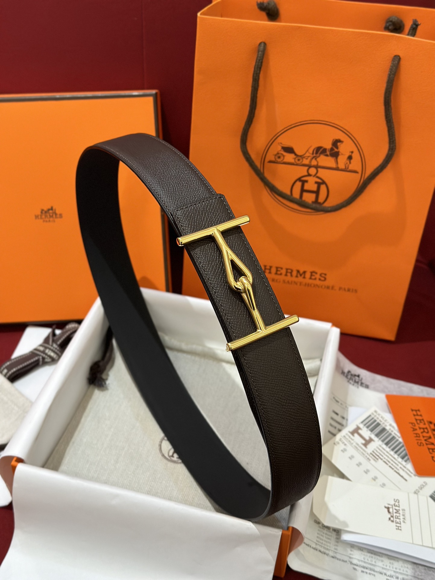 에르메스 Hermes Jumbo 벨트 32mm 38mm