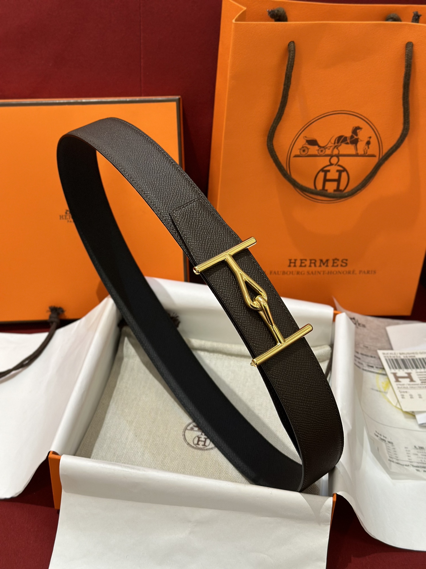 에르메스 Hermes Jumbo 벨트 32mm 38mm