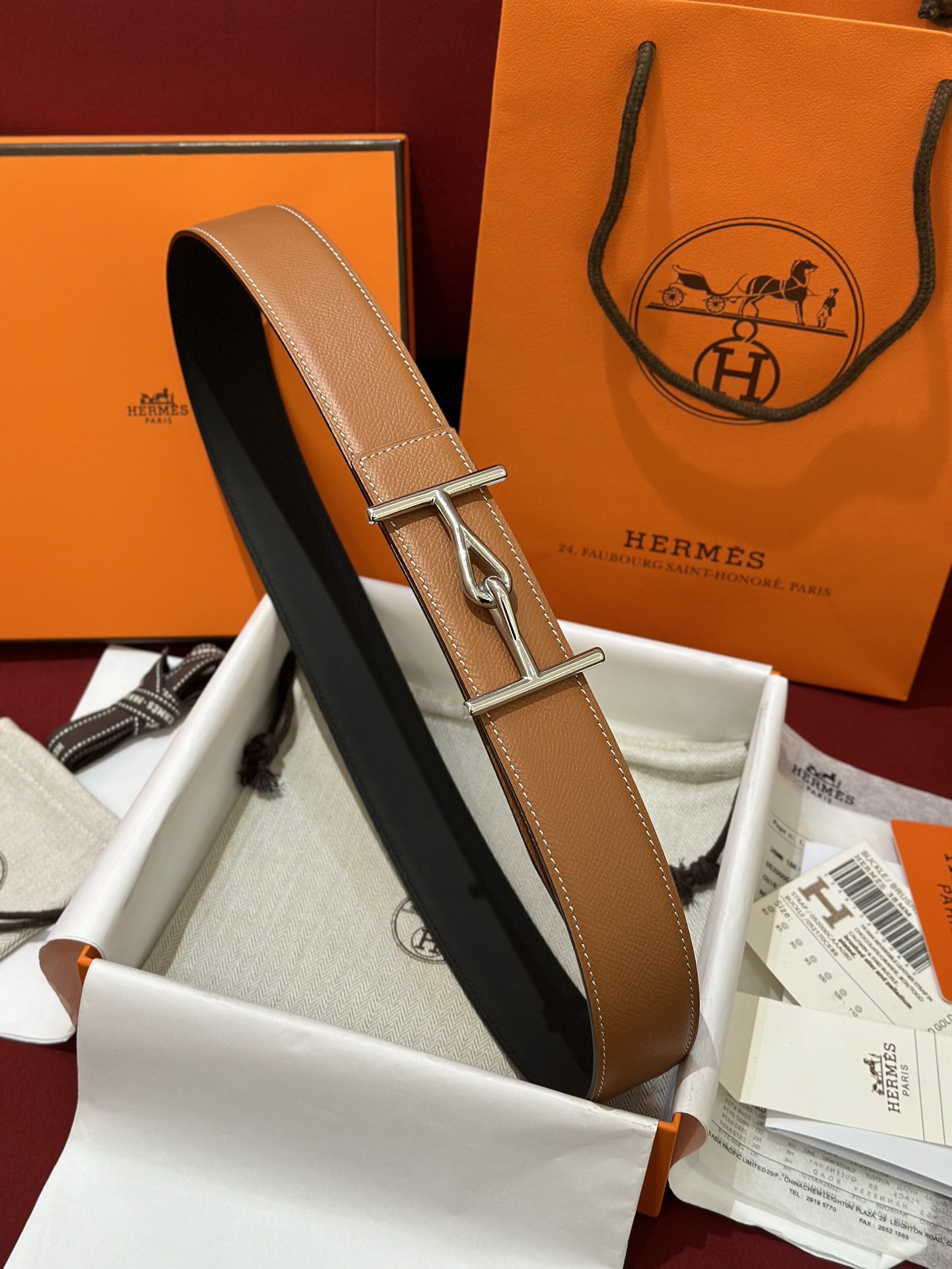 에르메스 Hermes Jumbo 벨트 32mm 38mm