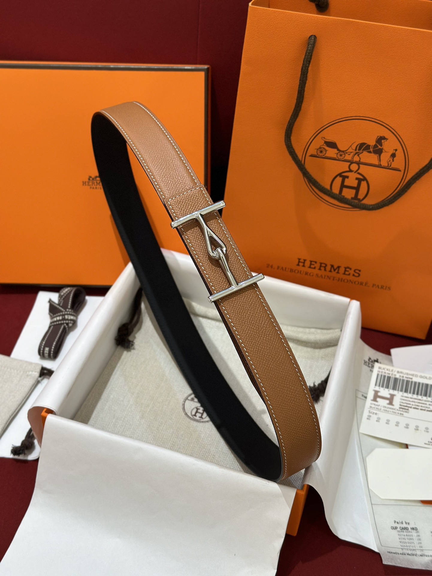 에르메스 Hermes Jumbo 벨트 32mm 38mm