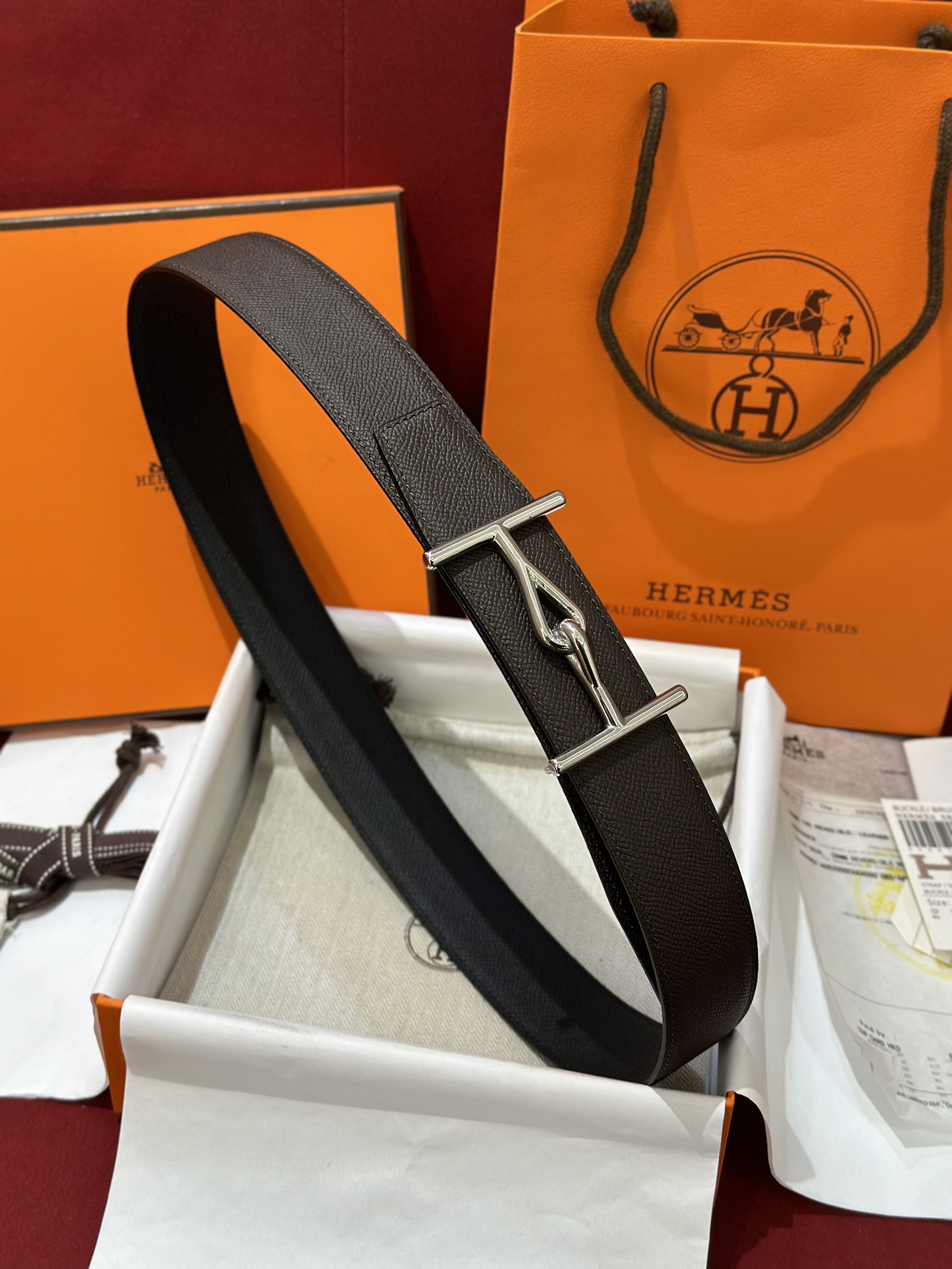 에르메스 Hermes Jumbo 벨트 32mm 38mm