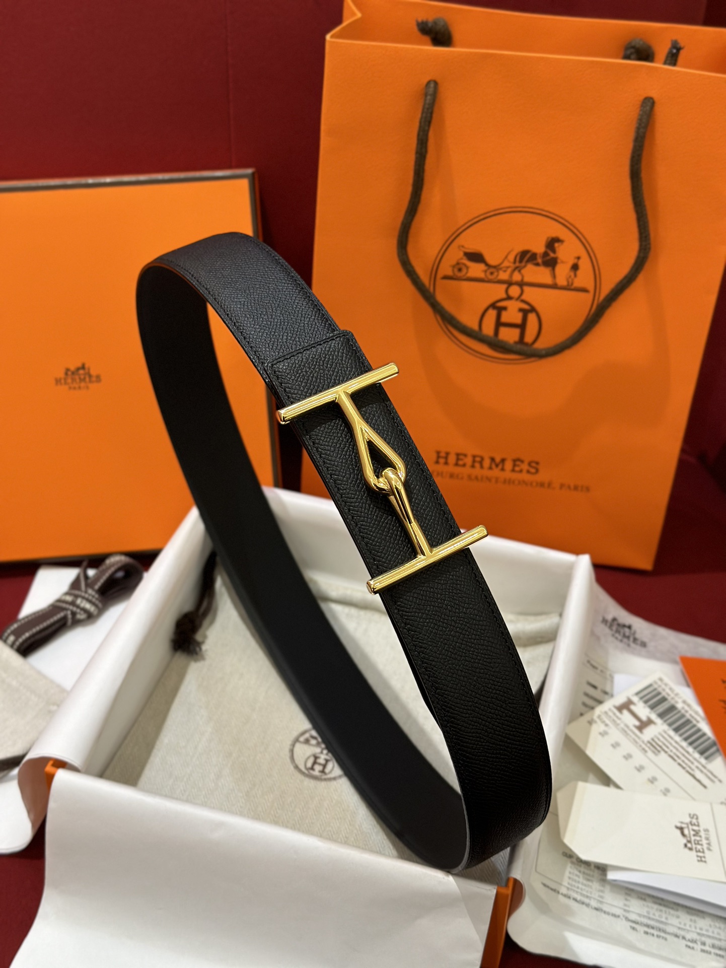 에르메스 Hermes Jumbo 벨트 32mm 38mm