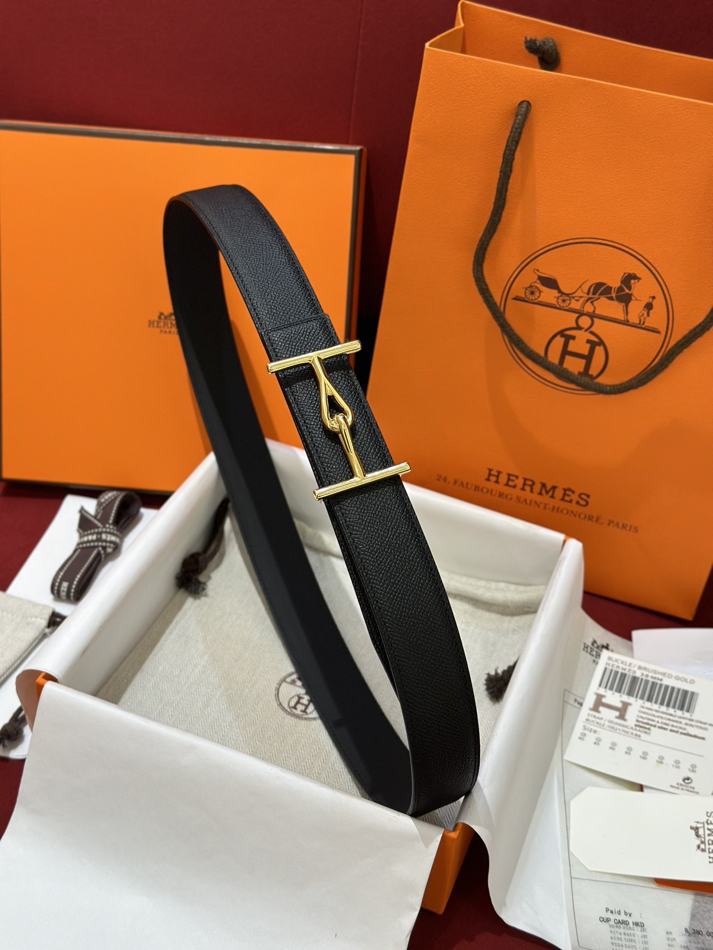 에르메스 Hermes Jumbo 벨트 32mm 38mm